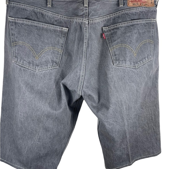 Levi's 501XX Gray Tailored Cutoffs in Size 44" Waist - Picture 3 of 15